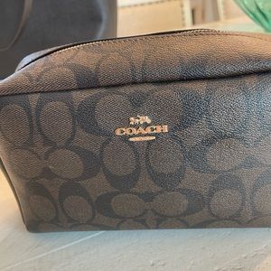 Coach authentic makeup bag